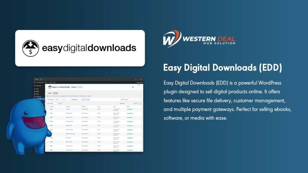 EDD (Easy Digital Download) | WesternDeal Web Solution | Enterprise WordPress Development |