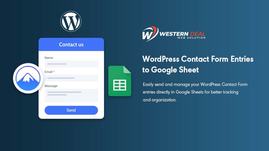 WordPress Contact Form Entries to Google Sheet | WesternDeal Web Solution | Enterprise WordPress Development |