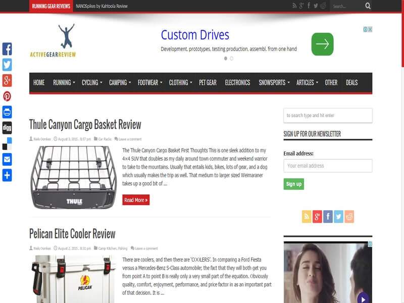 custom drives