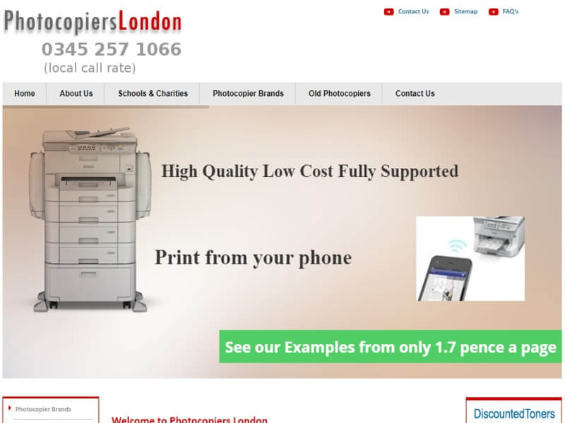 Photo Copiers London