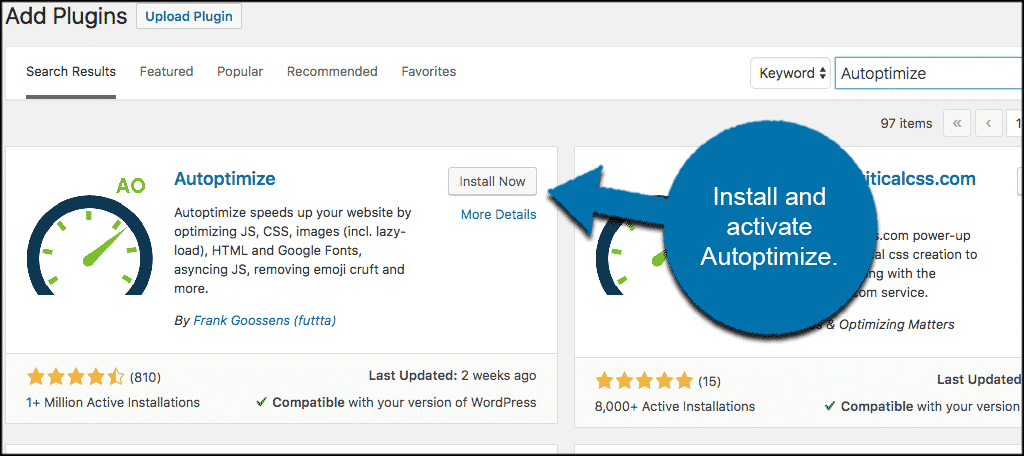Autoptimize Plugin : Optimizing Your Website!