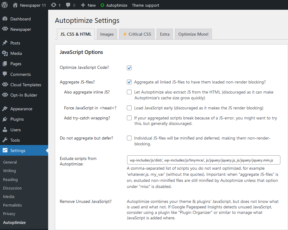 Autoptimize Plugin : Optimizing Your Website! | WesternDeal Web Solution | Enterprise WordPress Development |