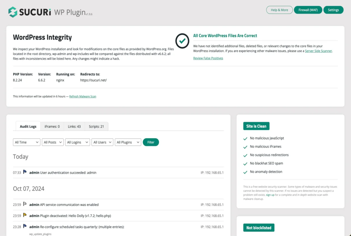 Sucuri Security - Auditing, Malware Scanner and Hardening | WesternDeal Web Solution | Enterprise WordPress Development |